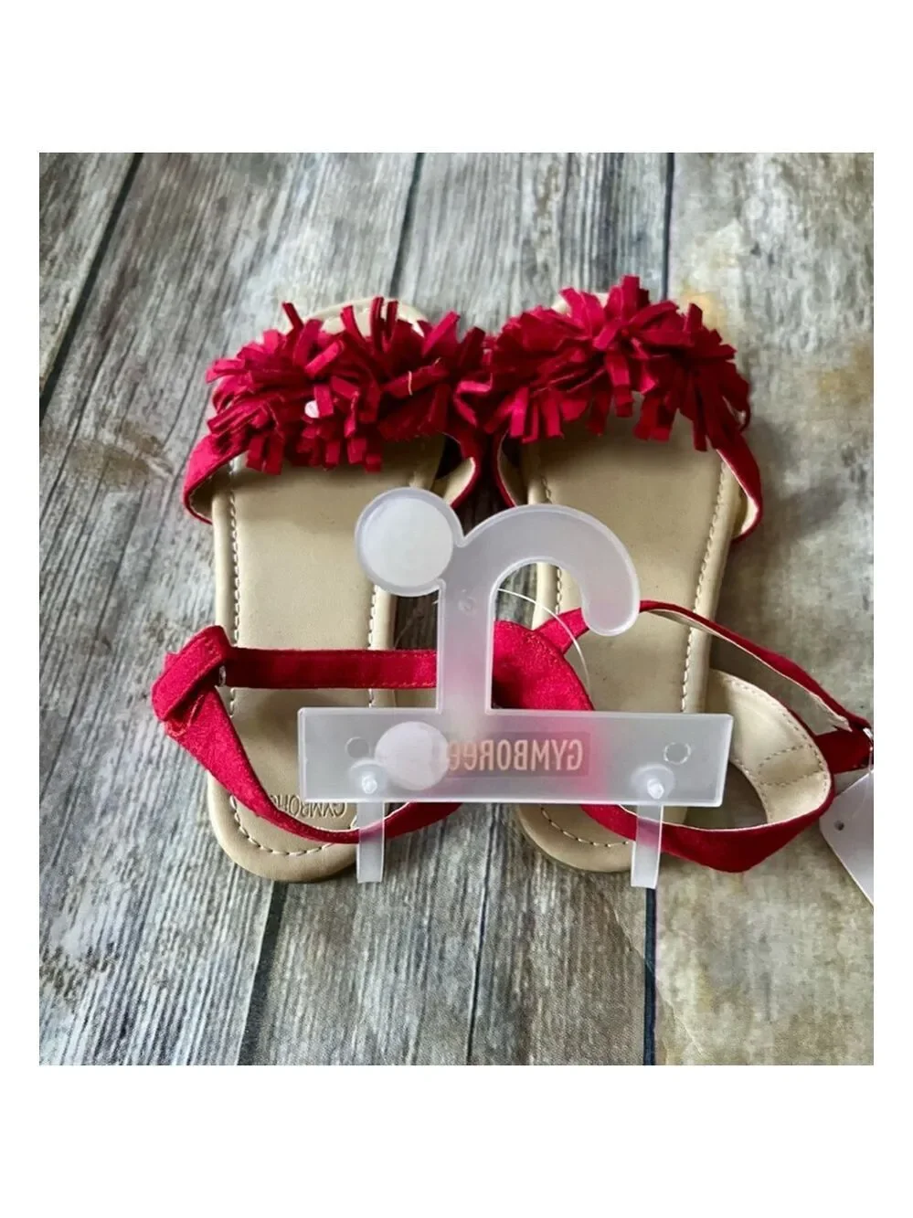 Nwt Red Gymboree Sandals-Size 3